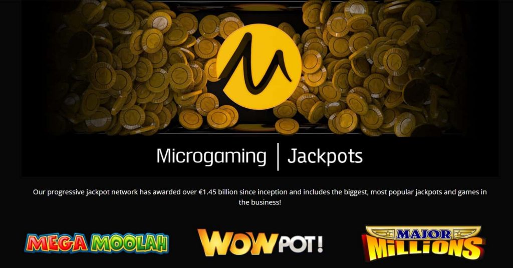 Microgaming jackpot